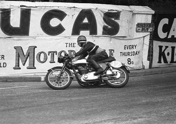 Charles McLean (BSA) 1955 Junior Clubman TT