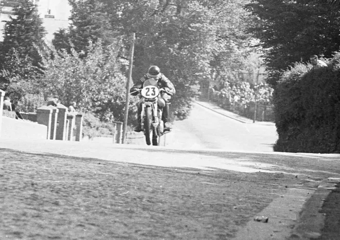 Framed Print : Charlie Salt (BSA) 1951 Senior TT Framed Print : Charlie Salt (BSA) 1951 Senior TT