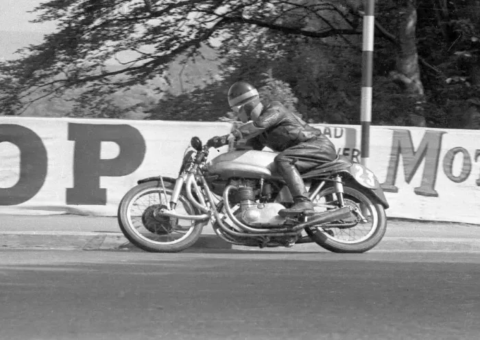 Framed Print : Charlie Salt (BSA) 1951 Senior TT Framed Print : Charlie Salt (BSA) 1951 Senior TT