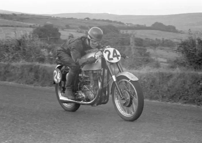 Framed Print : Charlie Salt (BSA) 1953 Senior Ulster Grand Prix Framed Print : Charlie Salt (BSA) 1953 Senior Ulster Grand Prix