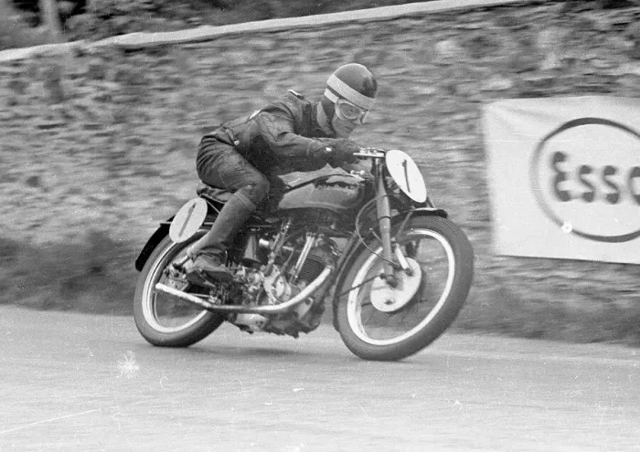 Framed Print : Charlie Salt (Rudge) 1952 Lightweight TT Framed Print : Charlie Salt (Rudge) 1952 Lightweight TT