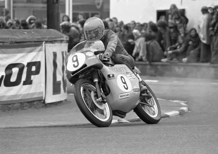 Framed Print : Charlie Sanby (Triumph) 1974 F750 TT Framed Print : Charlie Sanby (Triumph) 1974 F750 TT
