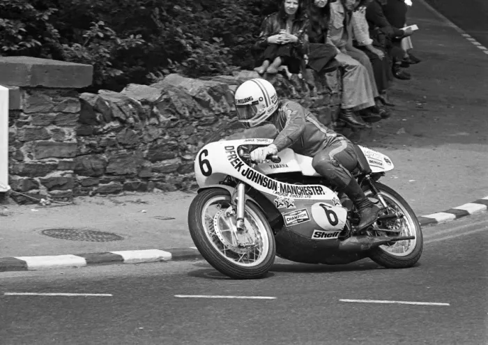 Framed Print : Charlie Williams (Johnson Yamaha) 1973 Senior TT Framed Print : Charlie Williams (Johnson Yamaha) 1973 Senior TT