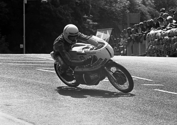 Framed Print : Charlie Williams (Johnson Yamaha) 1973 Ultra Lightweight TT Framed Print : Charlie Williams (Johnson Yamaha) 1973 Ultra Lightweight TT