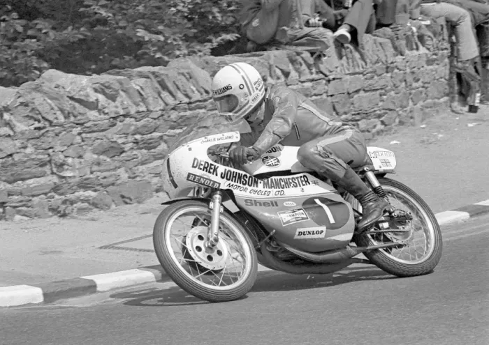 Framed Print : Charlie Williams (Yamaha) 1973 Ultra Lightweight TT Framed Print : Charlie Williams (Yamaha) 1973 Ultra Lightweight TT