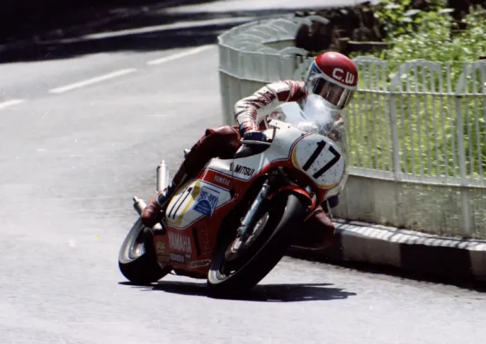 Framed Print : Charlie Williams (Yamaha) 1981 Classic TT Framed Print : Charlie Williams (Yamaha) 1981 Classic TT