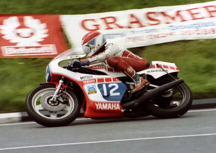 Framed Print : Charlie Williams (Yamaha) 1981 Formula 2 TT Framed Print : Charlie Williams (Yamaha) 1981 Formula 2 TT
