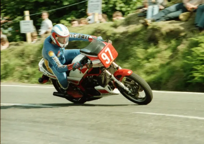 Framed Print : Charlie Williams (Yamaha) 1984 Production TT Framed Print : Charlie Williams (Yamaha) 1984 Production TT