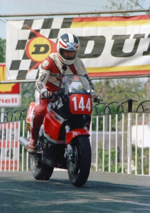 Framed Print : Charlie Wright (Kawasaki) 1986 Production C TT Framed Print : Charlie Wright (Kawasaki) 1986 Production C TT