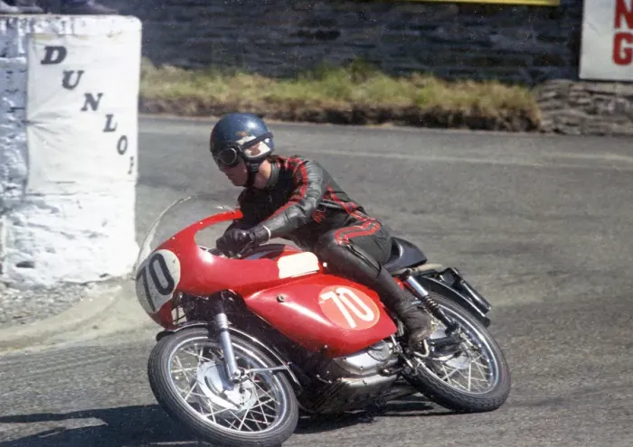 Framed Print : Chas Mortimer (Ducati) 1969 Production TT Framed Print : Chas Mortimer (Ducati) 1969 Production TT