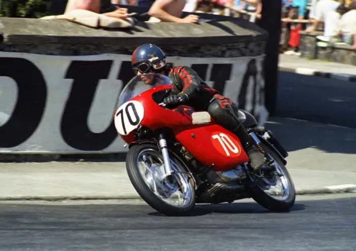 Framed Print : Chas Mortimer (Ducati) 1970 Production 250 TT Framed Print : Chas Mortimer (Ducati) 1970 Production 250 TT