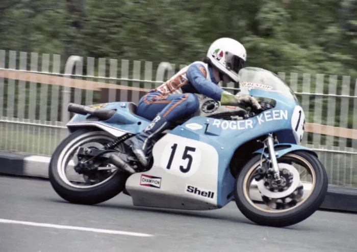 Framed Print : Chas Mortimer (Suzuki) 1980 Classic TT Framed Print : Chas Mortimer (Suzuki) 1980 Classic TT