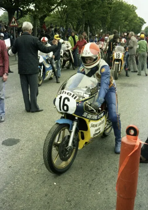 Framed Print : Chas Mortimer (Yamaha) 1979 Classic TT Framed Print : Chas Mortimer (Yamaha) 1979 Classic TT