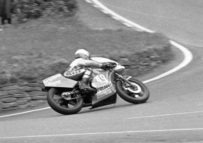 Framed Print : Chris Cannell Cotton Rotax 1981 Lightweight Manx Grand Prix Framed Print : Chris Cannell Cotton Rotax 1981 Lightweight Manx Grand Prix