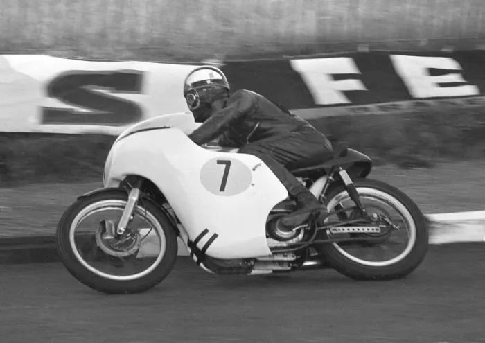 Framed Print : Chris Conn (Norton) 1966 Senior TT