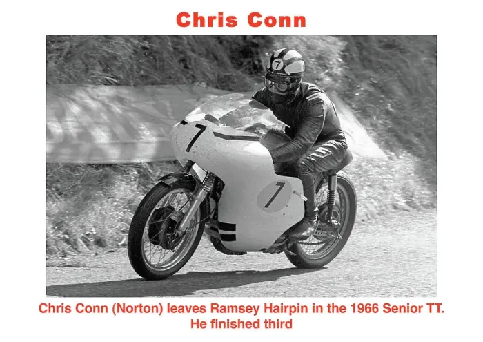 Framed Print : Chris Conn Norton 1966 Senior TT Framed Print : Chris Conn Norton 1966 Senior TT