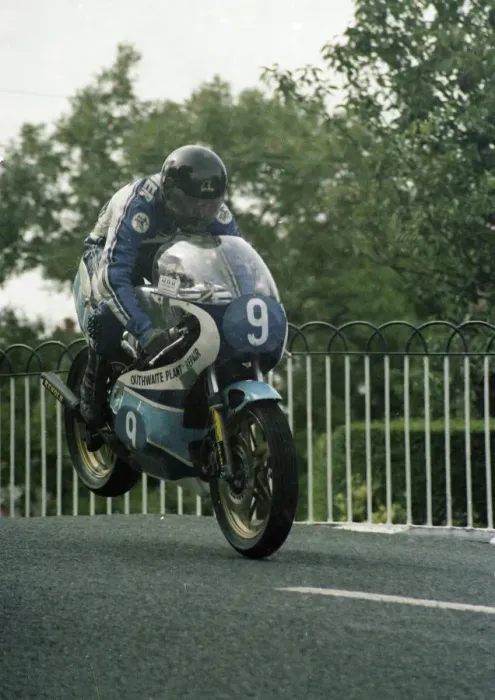 Framed Print : Chris Faulkner (Yamaha) 1983 Junior Manx Grand Prix Framed Print : Chris Faulkner (Yamaha) 1983 Junior Manx Grand Prix
