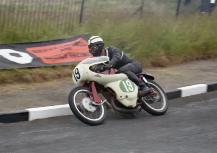 Framed Print : Chris Gonn (Cotton) 1965 Lightweight TT Framed Print : Chris Gonn (Cotton) 1965 Lightweight TT