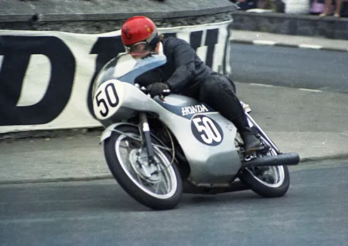 Framed Print : Chris Gregory (Honda) 1969 Ultra Lightweight TT