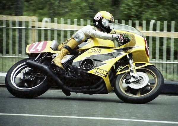 Chris Guy (Honda) 1980 Formula One TT