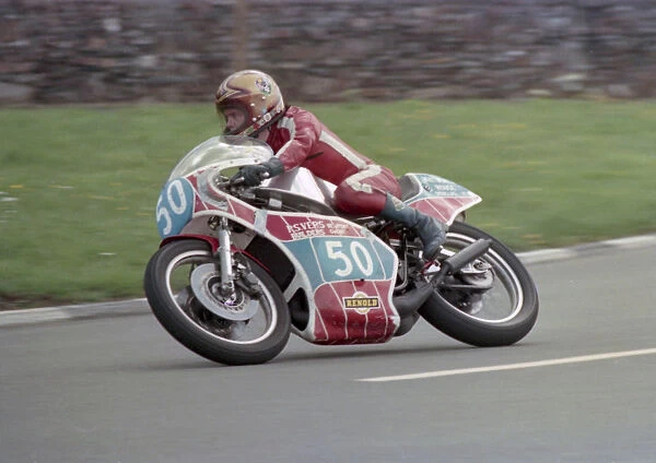 Chris Harris (Yamaha) 1984 Junior Manx Grand Prix