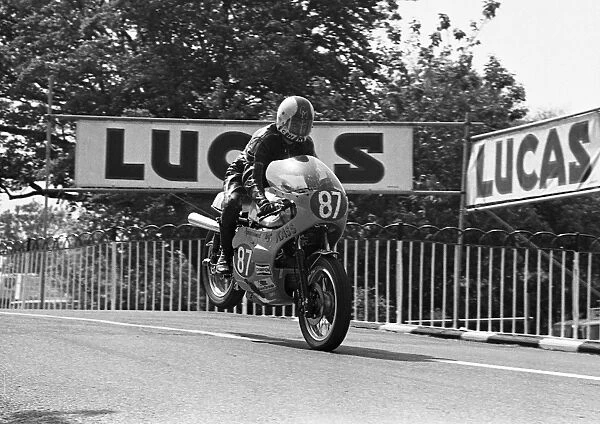 Chris Mehew (Ducati) 1975 Production TT
