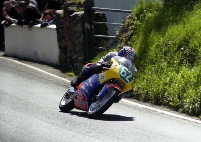 Framed Print : Chris Palmer at Barregarrow, 2003 Ultra Lightweight TT Framed Print : Chris Palmer at Barregarrow, 2003 Ultra Lightweight TT