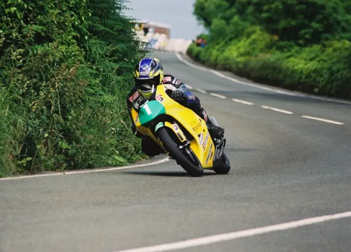 Framed Print : Chris Palmer (Honda) 2004 Ultra Lightweight TT