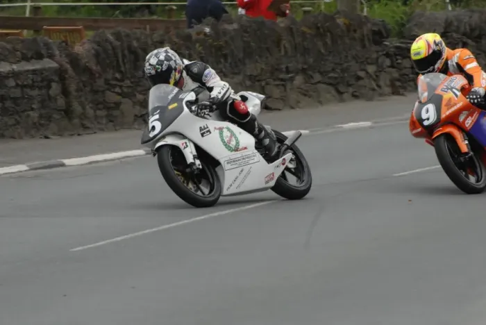 Framed Print : Chris Palmer (Honda) 2009 Post TT