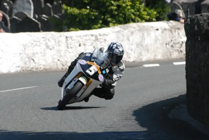 Framed Print : Chris Palmer (Honda) 2011 Southern 100