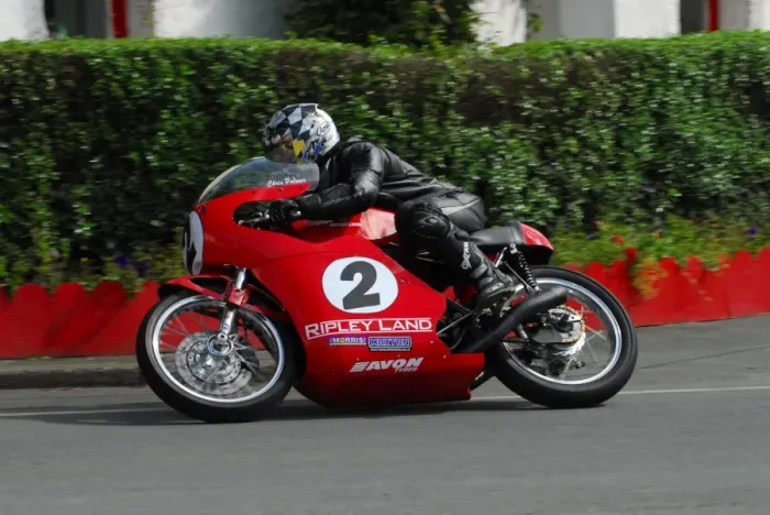 Framed Print : Chris Palmer (Honda) 2012 Classic Junior Manx Grand Prix