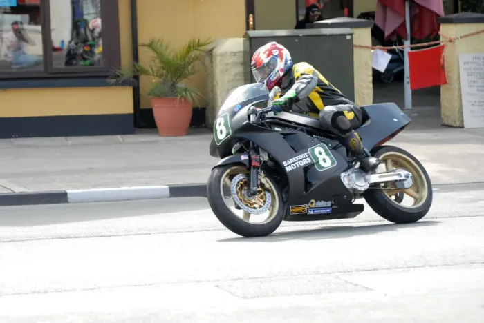 Framed Print : Chris Petty (Barefoot Motors) 2009 XGP TT