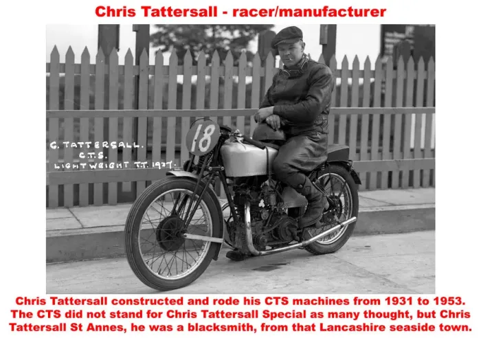 Framed Print : Chris Tattersall - racer / manufacturer Framed Print : Chris Tattersall - racer / manufacturer
