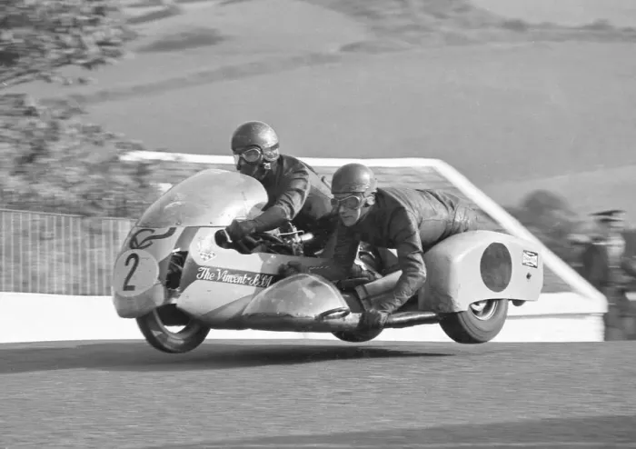 Framed Print : Chris Vincent & Keith Scott (BSA) 1969 750 Sidecar TT Framed Print : Chris Vincent & Keith Scott (BSA) 1969 750 Sidecar TT