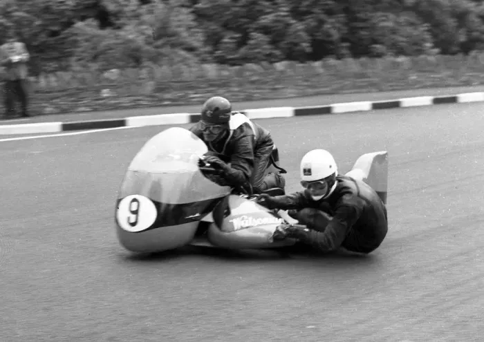Framed Print : Chris Vincent & Terry Harrison (BSA) 1961 Sidecar TT Framed Print : Chris Vincent & Terry Harrison (BSA) 1961 Sidecar TT