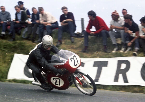 Chris Walpole (Honda) 1967 50cc TT