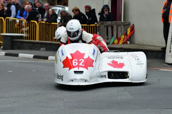 Framed Print : Chris Wells Jeff Gillard MRE 2015 Sidecar TT Practice Framed Print : Chris Wells Jeff Gillard MRE 2015 Sidecar TT Practice