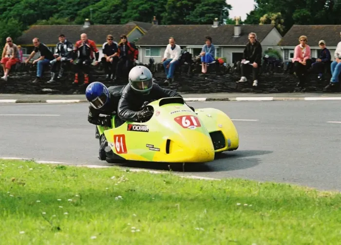 Framed Print : Claude Montagnier & Laurent Seyeux (Windle) 2004 Sidecar TT Framed Print : Claude Montagnier & Laurent Seyeux (Windle) 2004 Sidecar TT
