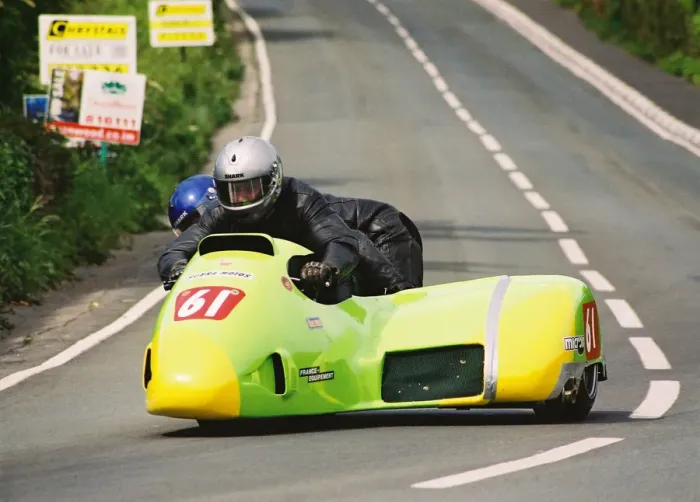 Framed Print : Claude Montagnier & Laurent Seyeux (Windle) 2004 Sidecar TT Framed Print : Claude Montagnier & Laurent Seyeux (Windle) 2004 Sidecar TT