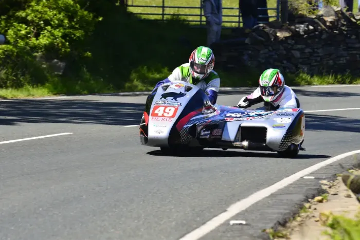 Framed Print : Claude Montagnier & Maxine Vasseur (LCR Kawasaki) 2015 Sidecar TT Framed Print : Claude Montagnier & Maxine Vasseur (LCR Kawasaki) 2015 Sidecar TT