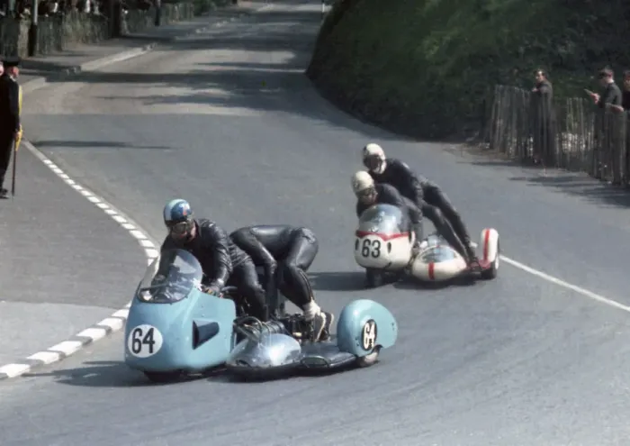 Framed Print : Cliff Munson & R Ashenden (Triumph) & Bill Copson & Framed Print : Cliff Munson & R Ashenden (Triumph) & Bill Copson &