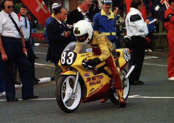 Clifford Hanna (Honda) 1990 Ultra Lightweight TT