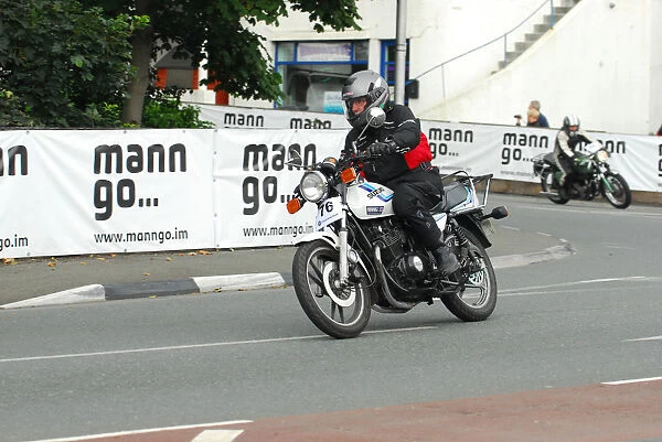 Clyde Cardy (Suzuki) 2013 Classic TT Parade Lap