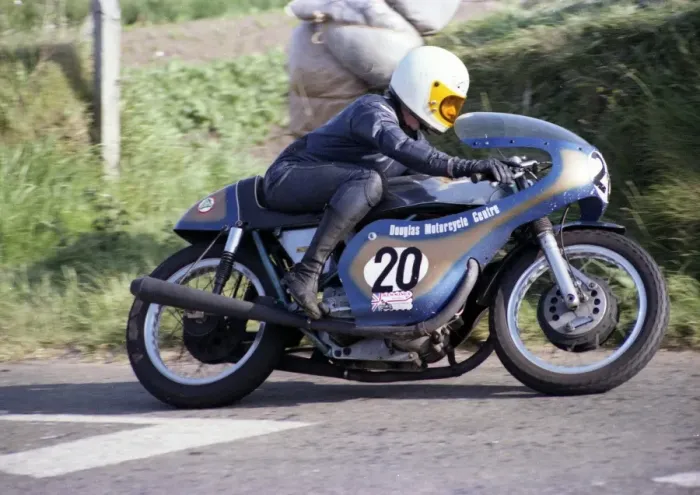 Framed Print : Colin Bagshaw (Norton) 1980 Jurby Road Framed Print : Colin Bagshaw (Norton) 1980 Jurby Road