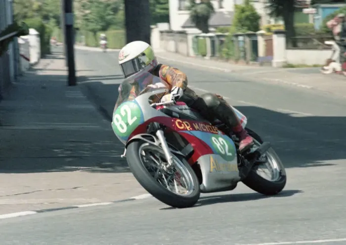 Framed Print : Colin Bevan (Yamaha) 1983 Junior TT Framed Print : Colin Bevan (Yamaha) 1983 Junior TT