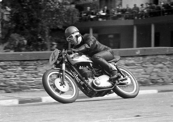 Colin Broughton (BSA) 1956 Senior Manx Grand Prix