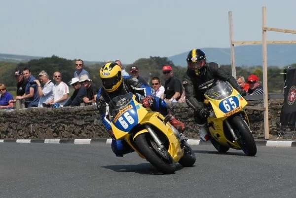 Colin Croft (Yamaha) and Gary Pickles (Yamaha) 2011 Southern 100