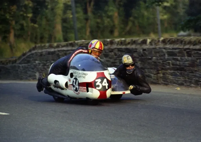 Framed Print : Colin Hornby & Mike Griffiths (BMW) 1971 500 Sidecar TT Framed Print : Colin Hornby & Mike Griffiths (BMW) 1971 500 Sidecar TT