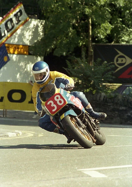Colin McVittie (Suzuki) 1987 Senior Newcomers Manx Grand Prix