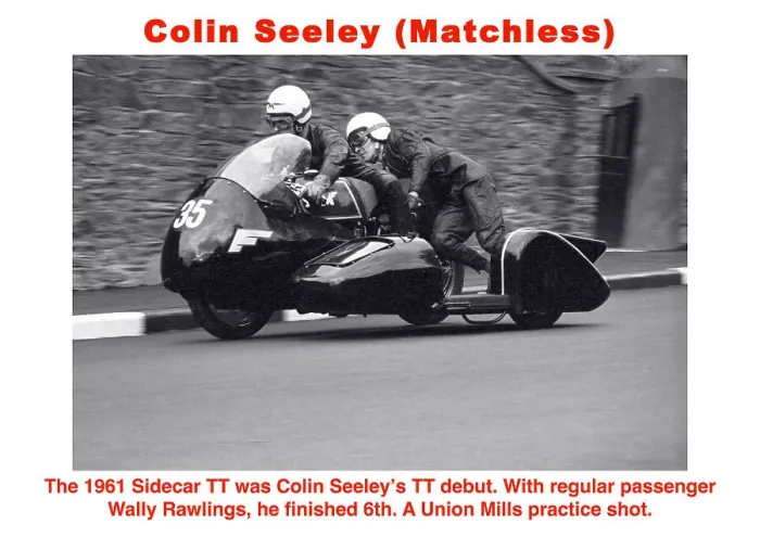 Framed Print : Colin Seeley Wally Rawlings Matchless 1961 Sidecar TT Framed Print : Colin Seeley Wally Rawlings Matchless 1961 Sidecar TT